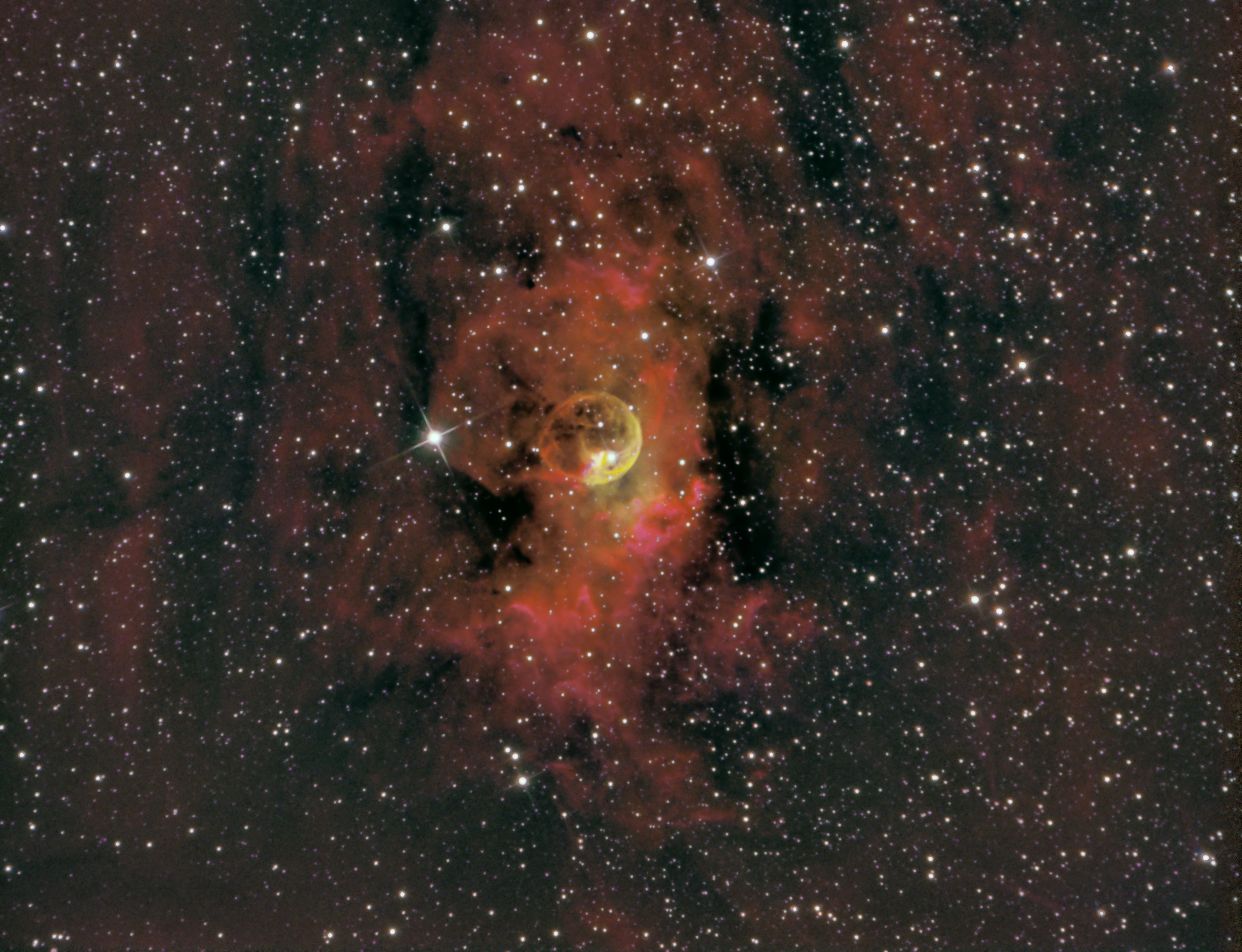 NGC 7635 Hmlovina Bublinka